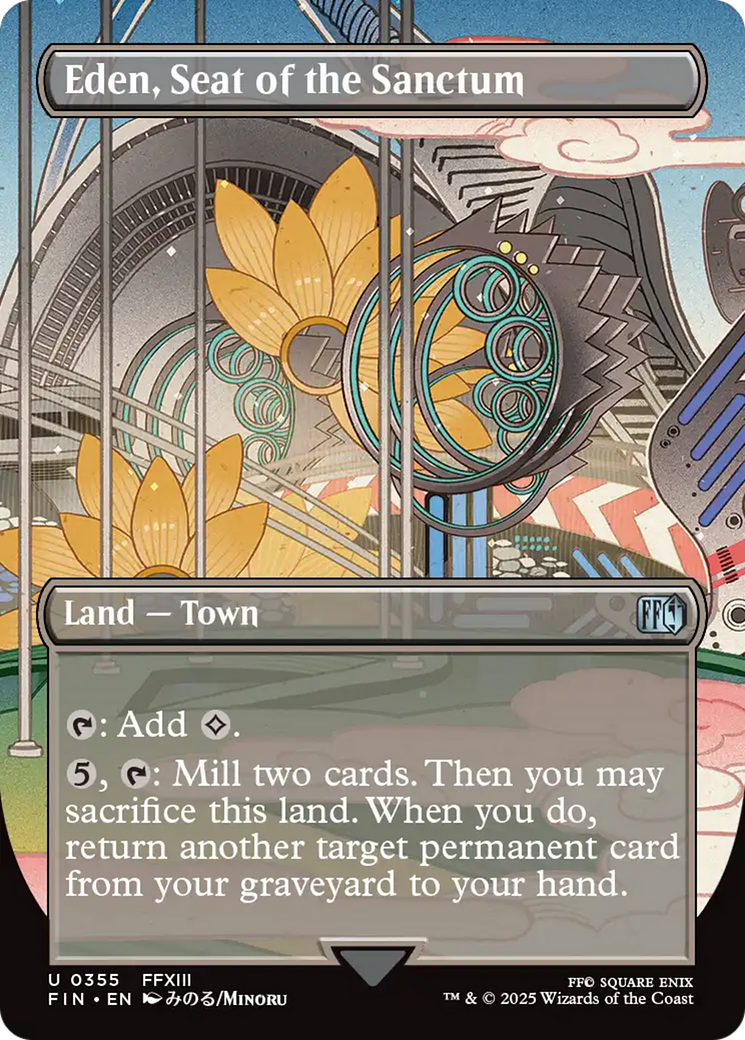 Eden, Seat of the Sanctum (Borderless) [FINAL FANTASY] | Impulse Games and Hobbies