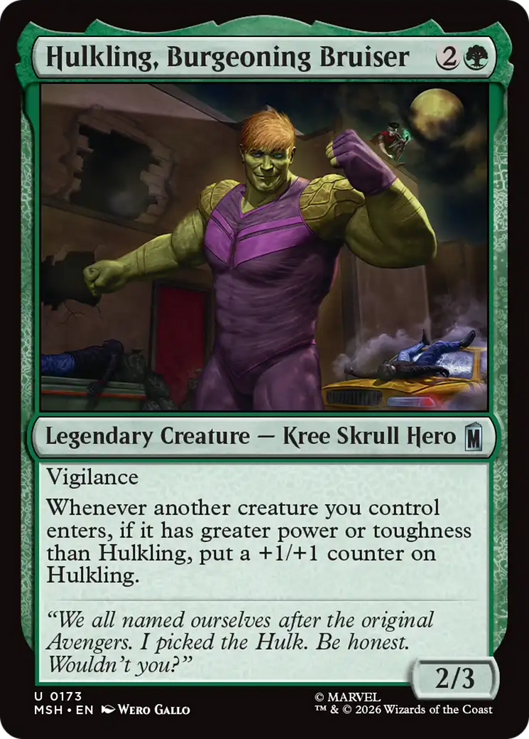 Hulkling, Burgeoning Bruiser [Marvel Super Heroes] | Impulse Games and Hobbies