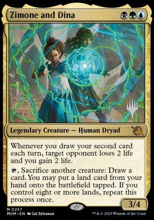 Zimone and Dina (Promo Pack) [March of the Machine Promos] | Impulse Games and Hobbies