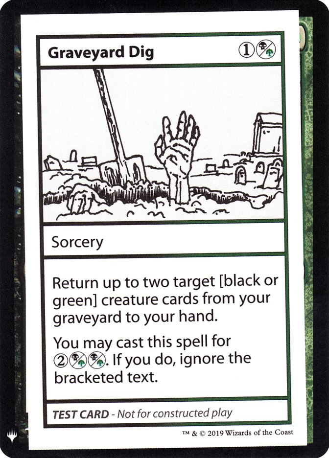 Graveyard Dig [Mystery Booster Playtest Cards] | Impulse Games and Hobbies