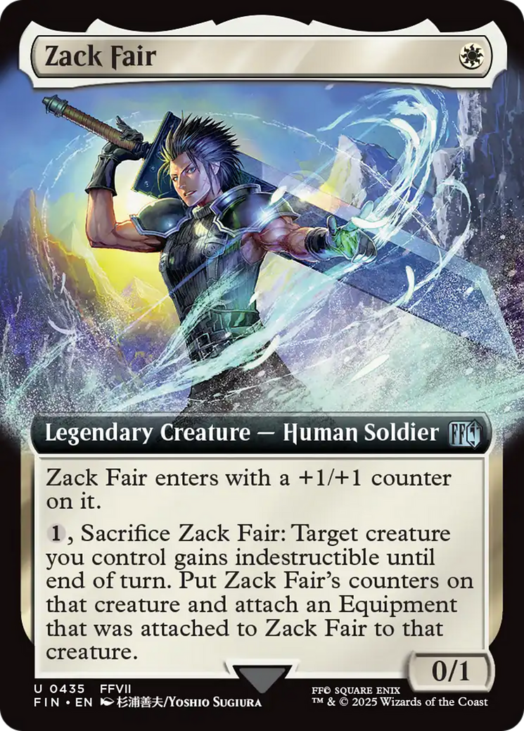 Zack Fair (Extended Art) [FINAL FANTASY] | Impulse Games and Hobbies