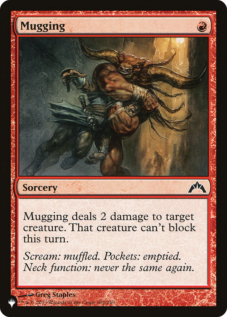 Mugging [The List] | Impulse Games and Hobbies