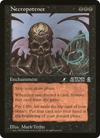 Necropotence (Oversized) [Oversize Cards] | Impulse Games and Hobbies