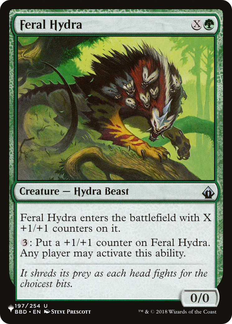 Feral Hydra [The List Reprints] | Impulse Games and Hobbies