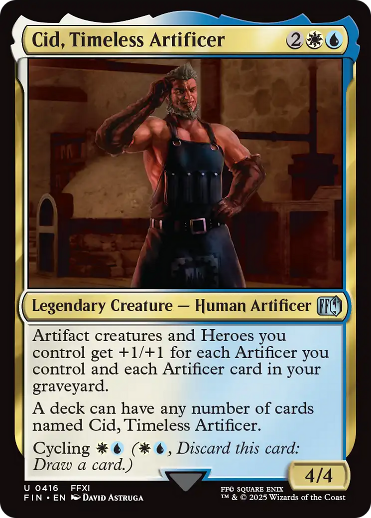 Cid, Timeless Artificer (0416) [FINAL FANTASY] | Impulse Games and Hobbies