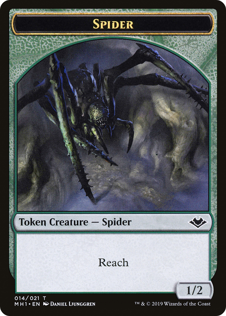 Shapeshifter // Spider Double-Sided Token [Modern Horizons Tokens] | Impulse Games and Hobbies