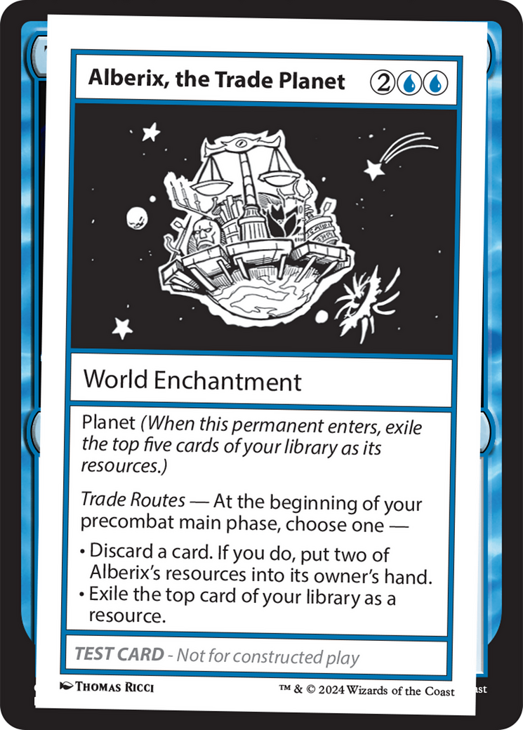 Alberix, the Trade Planet [Mystery Booster 2 Playtest Cards] | Impulse Games and Hobbies