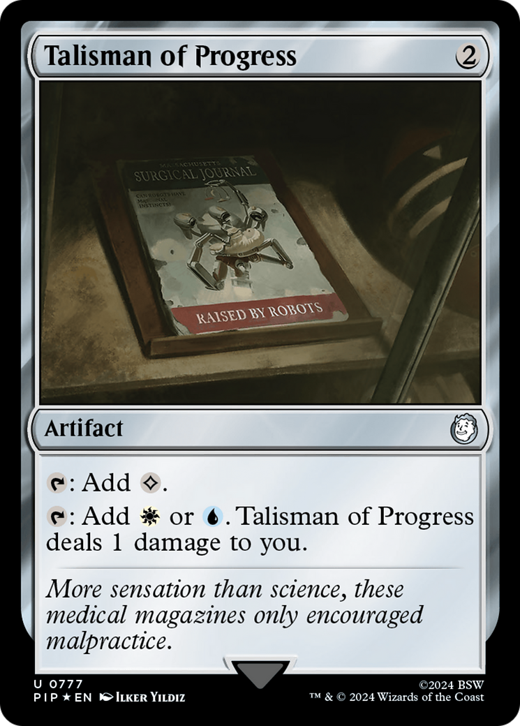 Talisman of Progress (Surge Foil) [Fallout] | Impulse Games and Hobbies