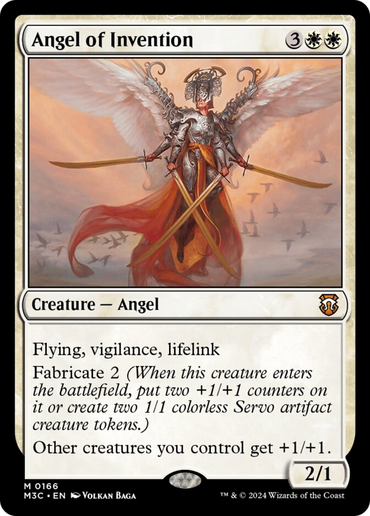 Angel of Invention (Ripple Foil) [Modern Horizons 3 Commander] | Impulse Games and Hobbies