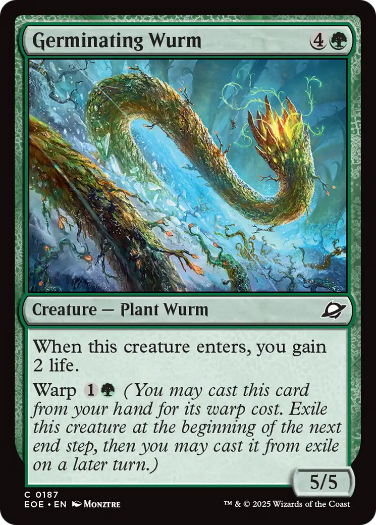 Germinating Wurm [Edge of Eternities] | Impulse Games and Hobbies