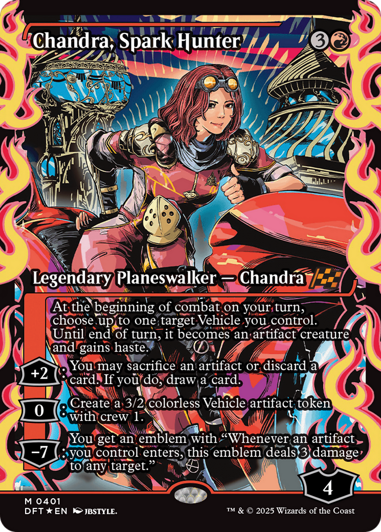 Chandra, Spark Hunter (Showcase) [Aetherdrift] | Impulse Games and Hobbies