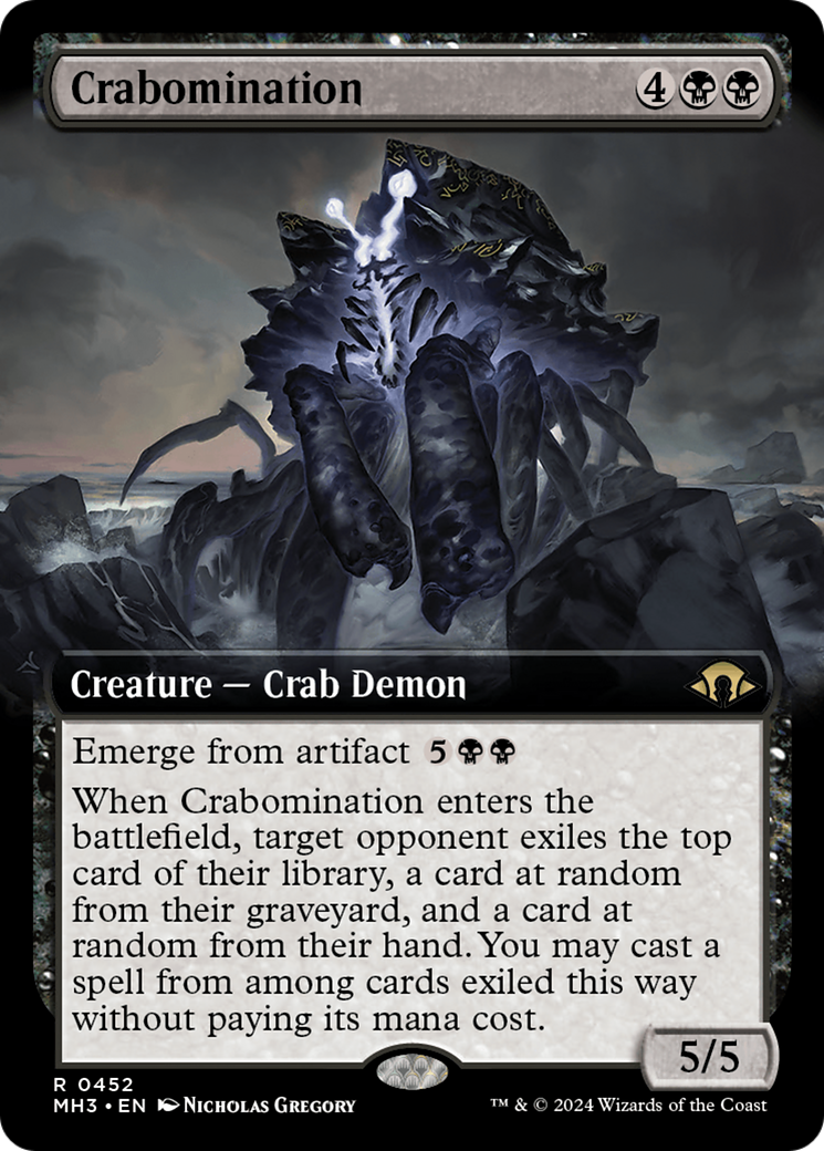 Crabomination (Extended Art) [Modern Horizons 3] | Impulse Games and Hobbies