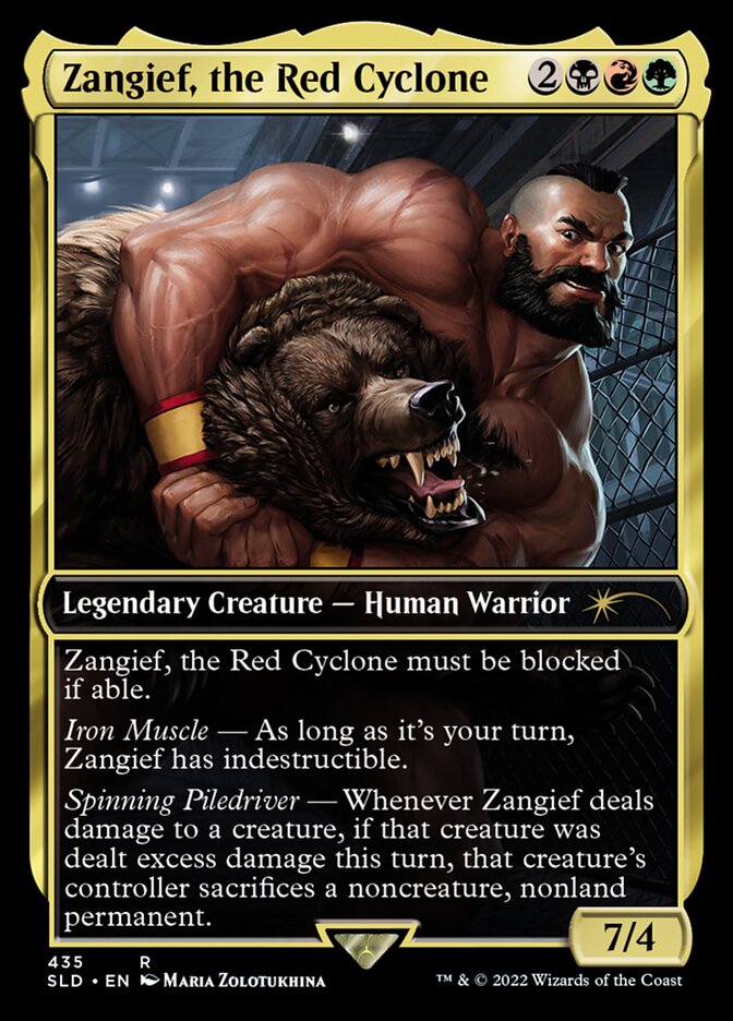 Zangief, the Red Cyclone [Secret Lair Drop Series] | Impulse Games and Hobbies