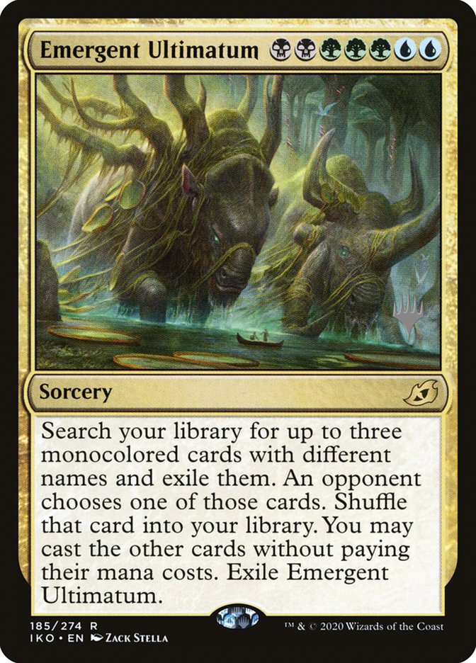 Emergent Ultimatum (Promo Pack) [Ikoria: Lair of Behemoths Promos] | Impulse Games and Hobbies