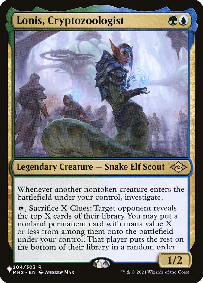 Lonis, Cryptozoologist [The List] | Impulse Games and Hobbies