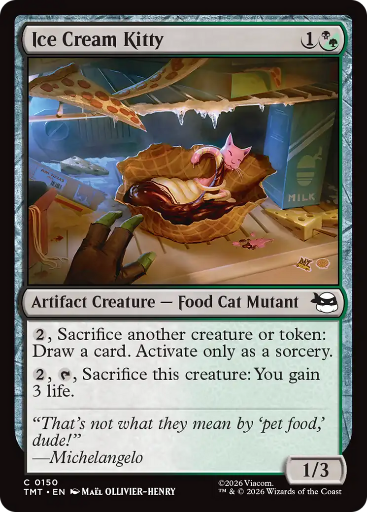 Ice Cream Kitty [Teenage Mutant Ninja Turtles] | Impulse Games and Hobbies