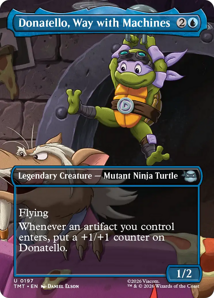 Donatello, Way with Machines (Borderless) [Teenage Mutant Ninja Turtles] | Impulse Games and Hobbies