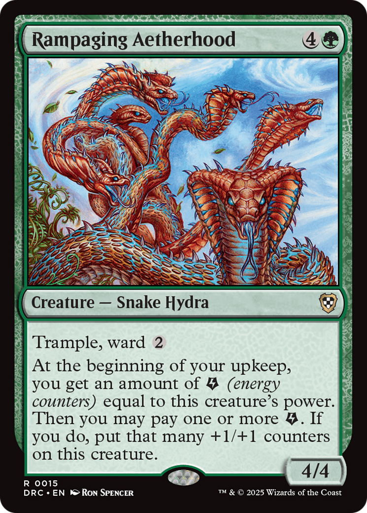 Rampaging Aetherhood [Aetherdrift Commander] | Impulse Games and Hobbies