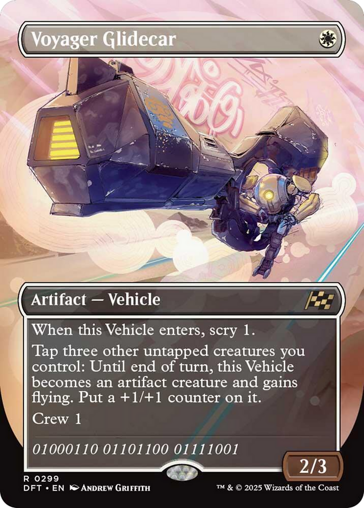 Voyager Glidecar (Borderless) [Aetherdrift] | Impulse Games and Hobbies