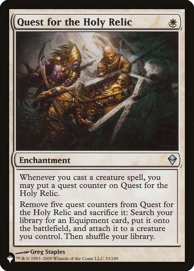 Quest for the Holy Relic [The List] | Impulse Games and Hobbies