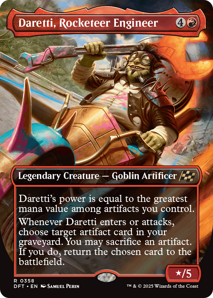 Daretti, Rocketeer Engineer (Borderless) [Aetherdrift] | Impulse Games and Hobbies