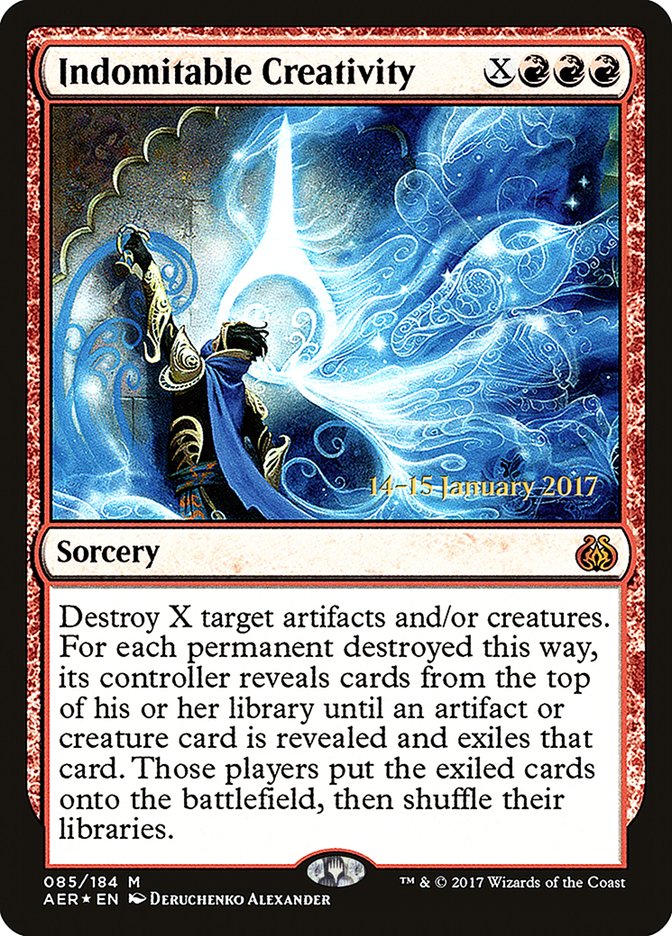 Indomitable Creativity [Aether Revolt Prerelease Promos] | Impulse Games and Hobbies