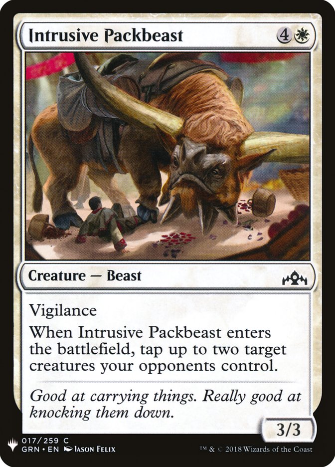 Intrusive Packbeast [Mystery Booster] | Impulse Games and Hobbies