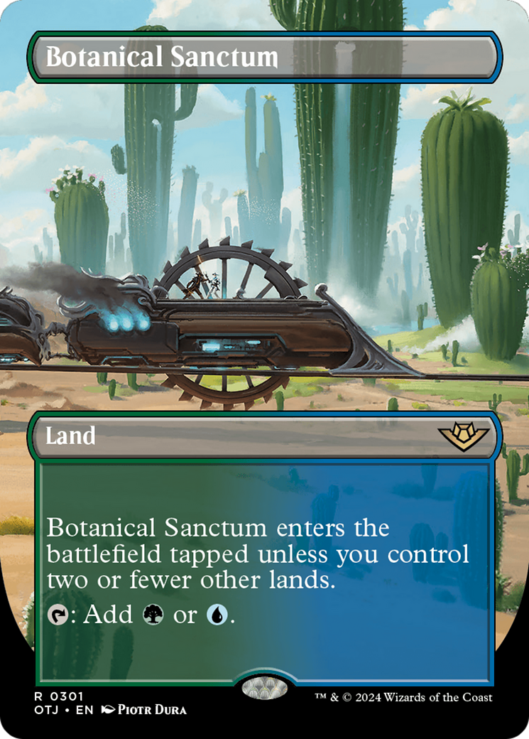 Botanical Sanctum (Borderless) [Outlaws of Thunder Junction] | Impulse Games and Hobbies