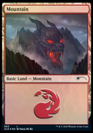 Mountain (Develish) (565) [Secret Lair Drop Promos] | Impulse Games and Hobbies