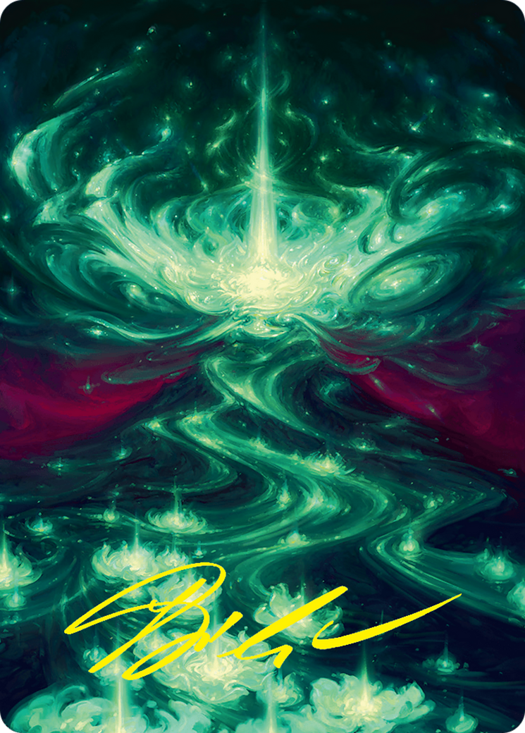 Genesis Wave Art Card (54/54) (Gold-Stamped Signature) [Foundations Art Series] | Impulse Games and Hobbies