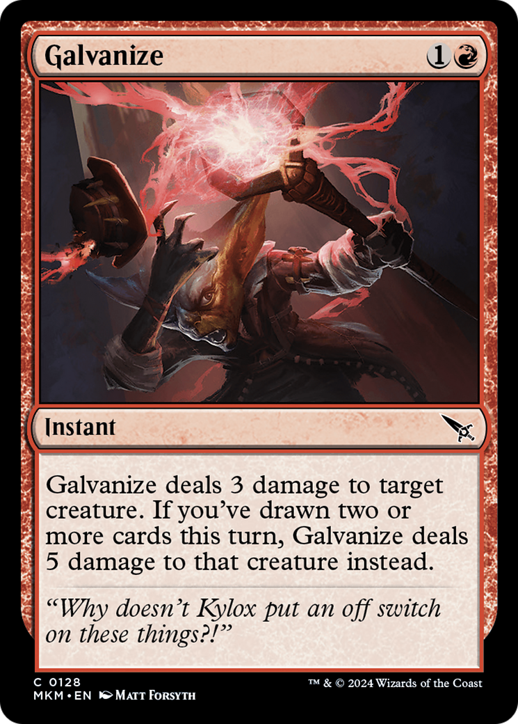Galvanize [Murders at Karlov Manor] | Impulse Games and Hobbies