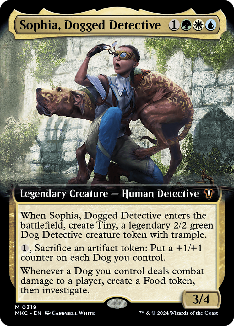 Sophia, Dogged Detective (Extended Art) [Murders at Karlov Manor Commander] | Impulse Games and Hobbies