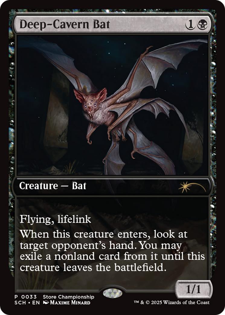 Deep-Cavern Bat [Store Championships 2025] | Impulse Games and Hobbies