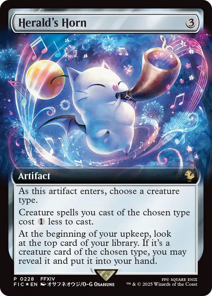 Herald's Horn (Extended Art) [FINAL FANTASY Promos] | Impulse Games and Hobbies
