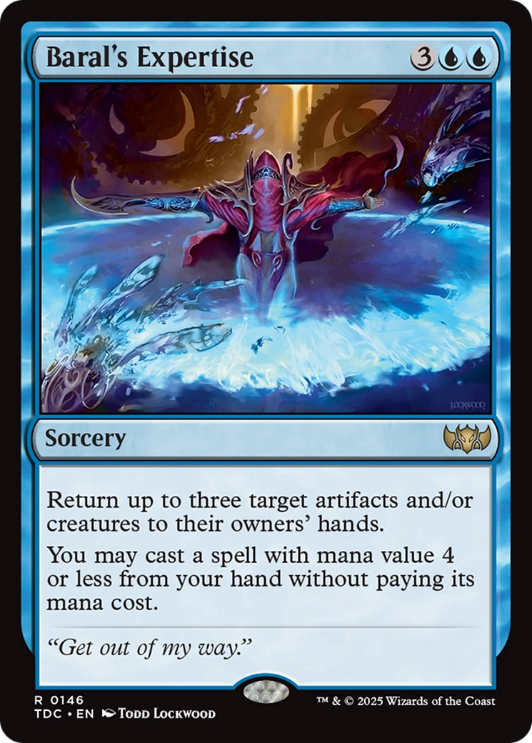 Baral's Expertise [Tarkir: Dragonstorm Commander] | Impulse Games and Hobbies
