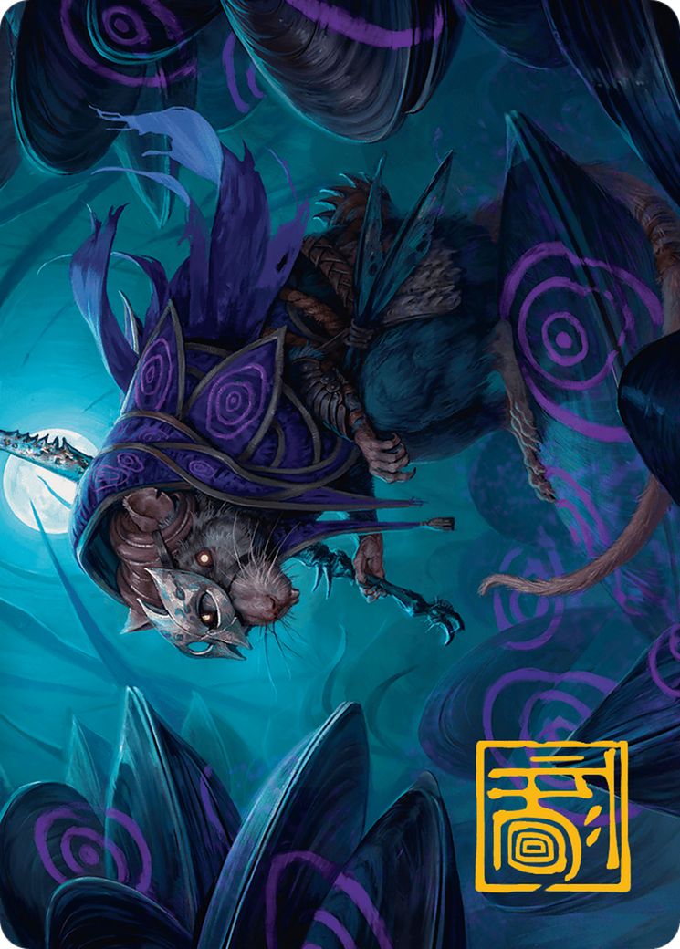 Nightwhorl Hermit Art Card (Gold-Stamped Signature) [Bloomburrow Art Series] | Impulse Games and Hobbies