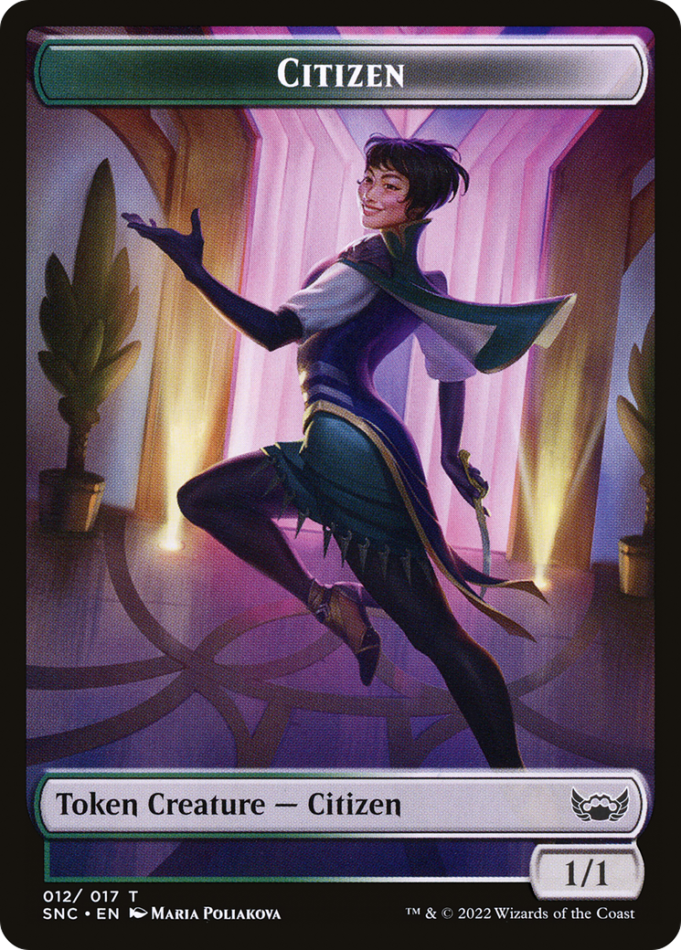 Citizen // Angel Double-Sided Token [The List] | Impulse Games and Hobbies
