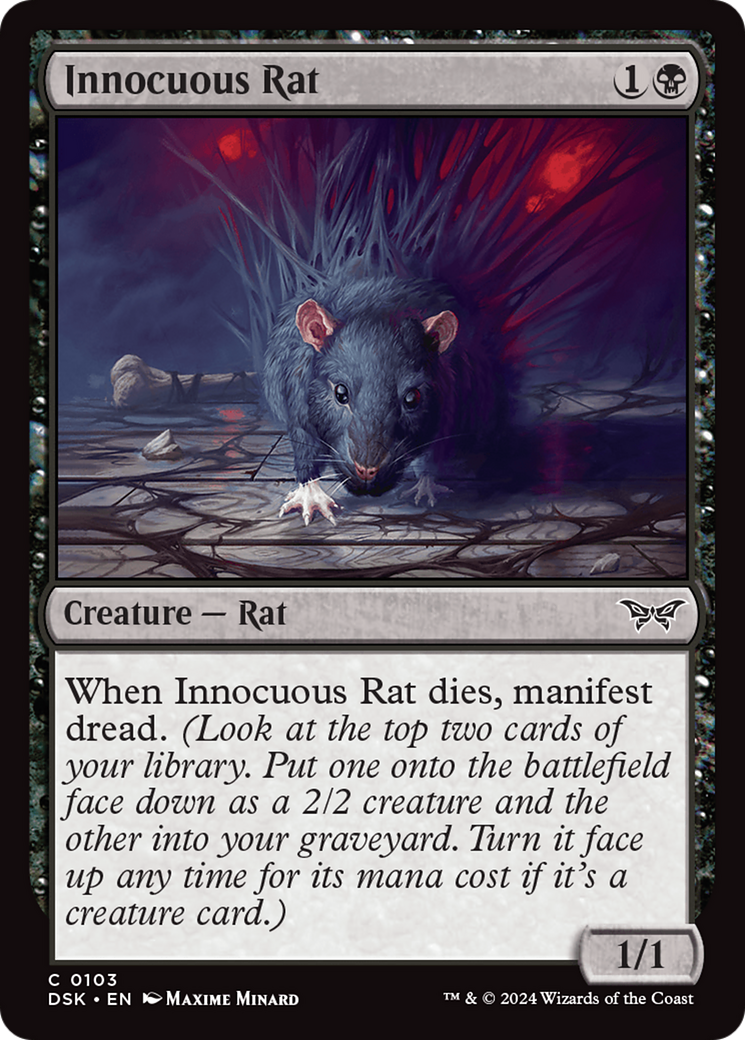 Innocuous Rat [Duskmourn: House of Horror] | Impulse Games and Hobbies