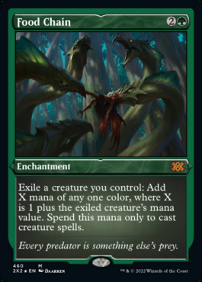 Food Chain (Foil Etched) [Double Masters 2022] | Impulse Games and Hobbies