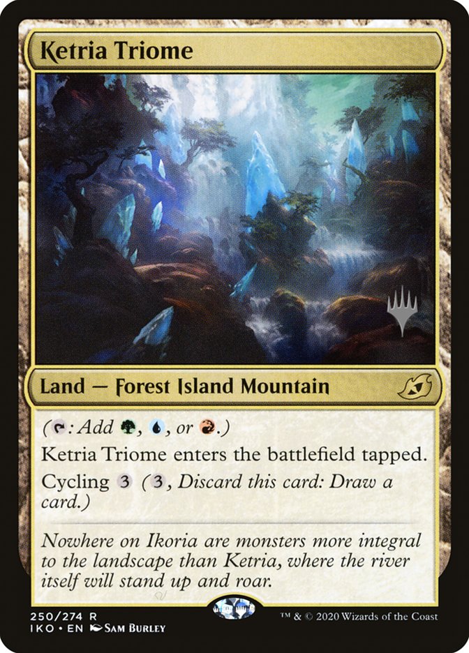 Ketria Triome (Promo Pack) [Ikoria: Lair of Behemoths Promos] | Impulse Games and Hobbies