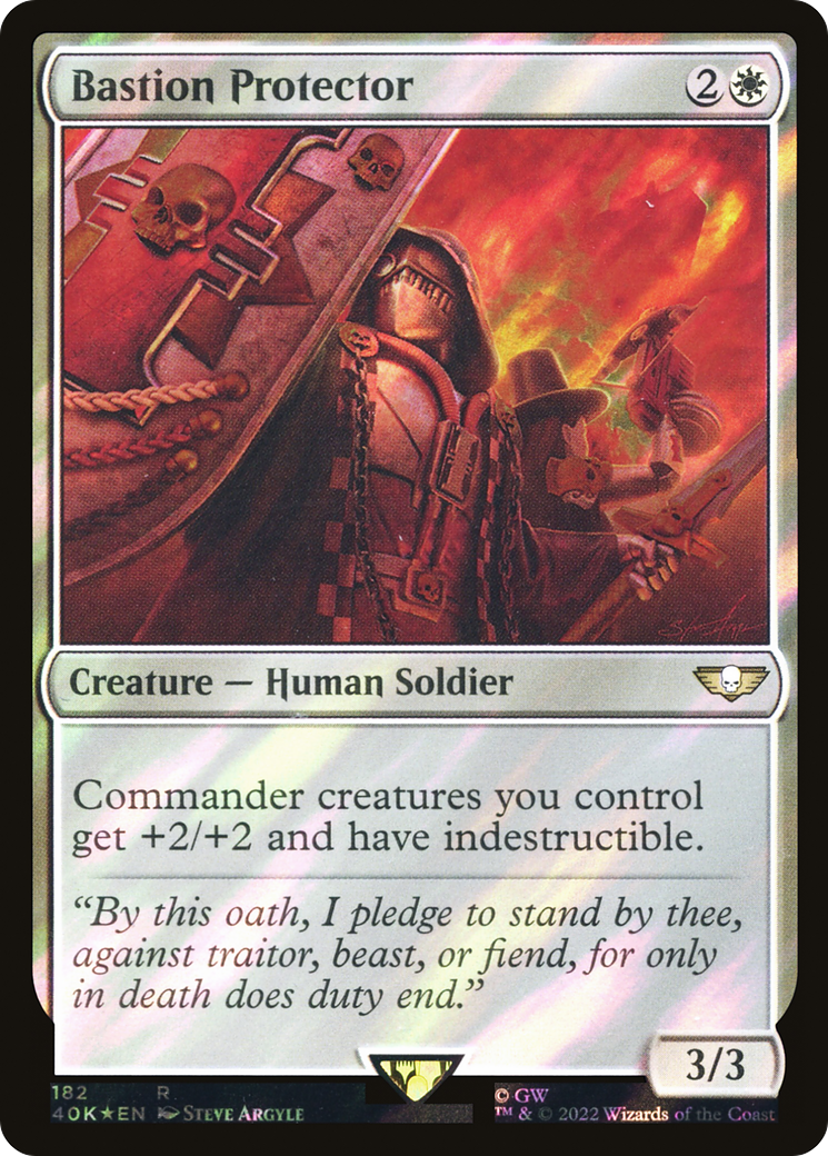 Bastion Protector (Surge Foil) [Marvel Super Heroes Commander] | Impulse Games and Hobbies