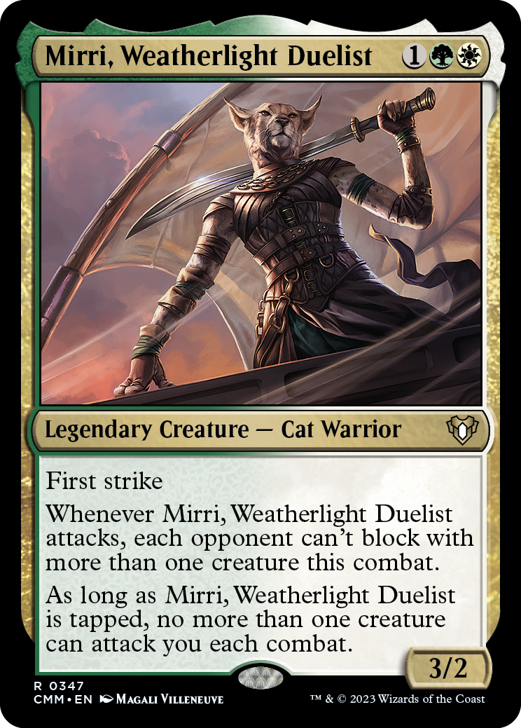 Mirri, Weatherlight Duelist [Commander Masters] | Impulse Games and Hobbies