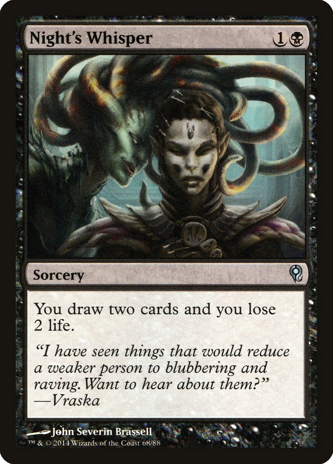 Night's Whisper [Duel Decks: Jace vs. Vraska] | Impulse Games and Hobbies