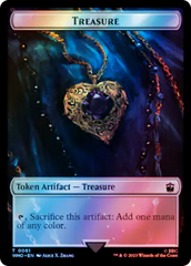 Alien Rhino // Treasure (0061) Double-Sided Token (Surge Foil) [Doctor Who Tokens] | Impulse Games and Hobbies