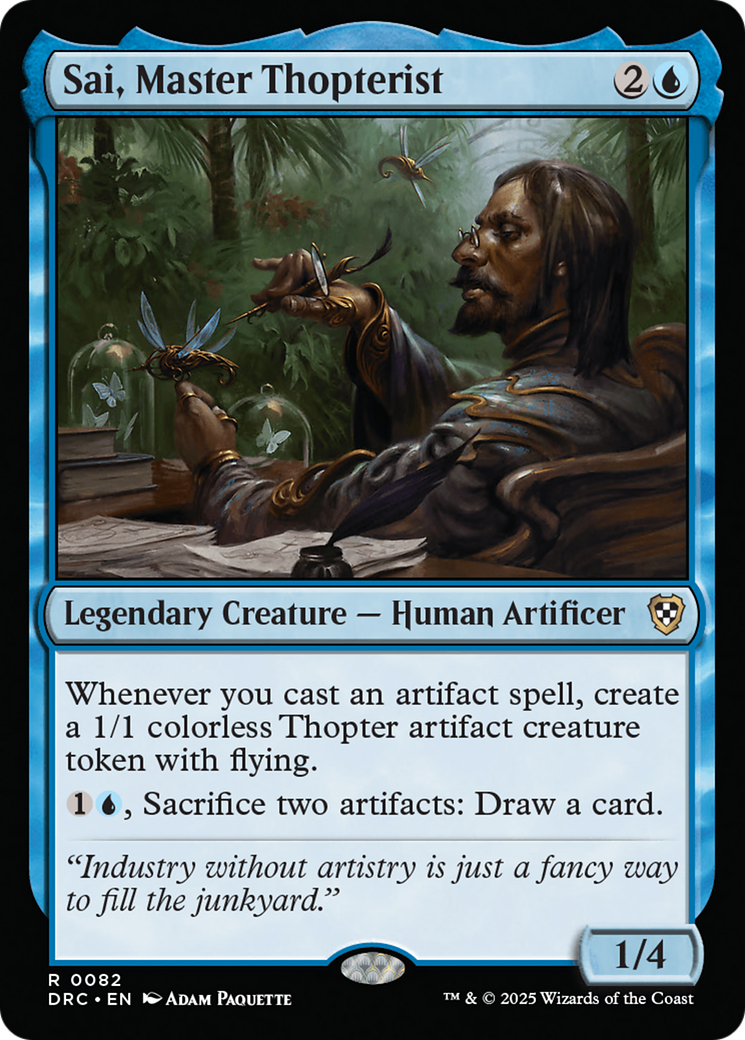 Sai, Master Thopterist [Aetherdrift Commander] | Impulse Games and Hobbies