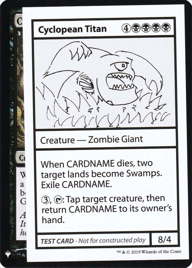 Cyclopean Titan [Mystery Booster Playtest Cards] | Impulse Games and Hobbies