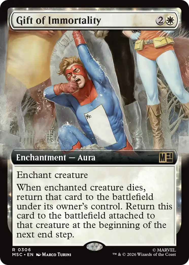 Gift of Immortality (Extended Art) [Marvel Super Heroes Commander] | Impulse Games and Hobbies