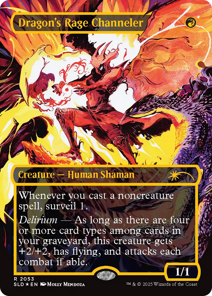 Dragon's Rage Channeler (2053) (Raised Foil) [Secret Lair Drop Series] | Impulse Games and Hobbies