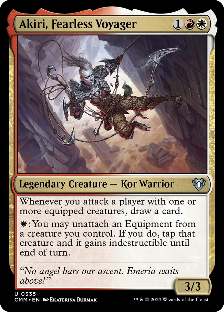 Akiri, Fearless Voyager [Commander Masters] | Impulse Games and Hobbies