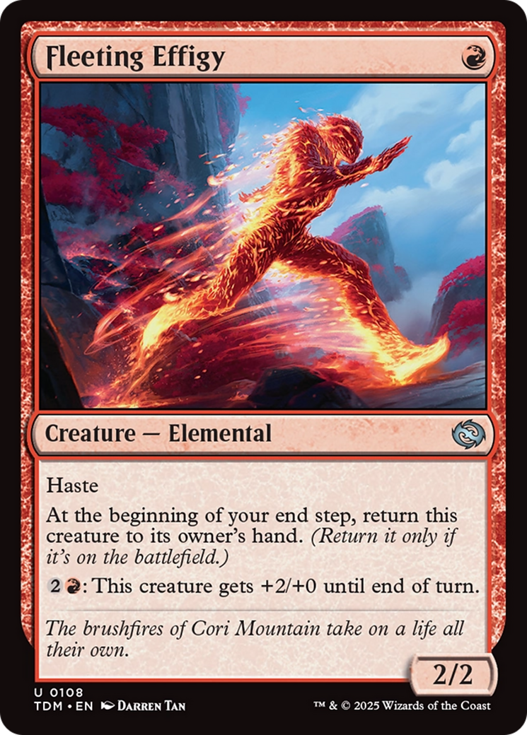 Fleeting Effigy [Tarkir: Dragonstorm] | Impulse Games and Hobbies